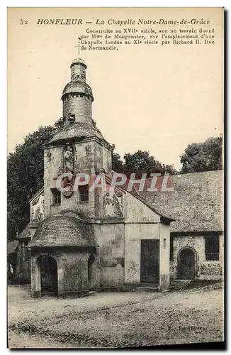 Ansichtskarte AK Honfleur La Chapelle Notre Dame de Grace