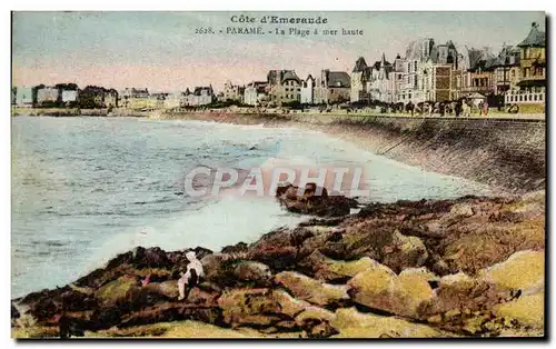 Cartes postales Parame La plage a mer haute