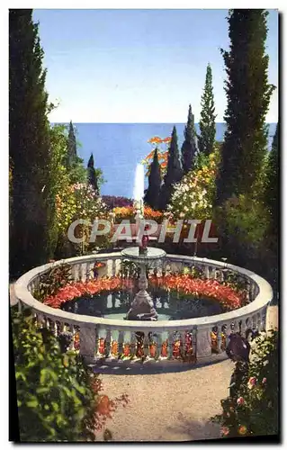 Cartes postales Giardini Villa Mortola Ventimiglia