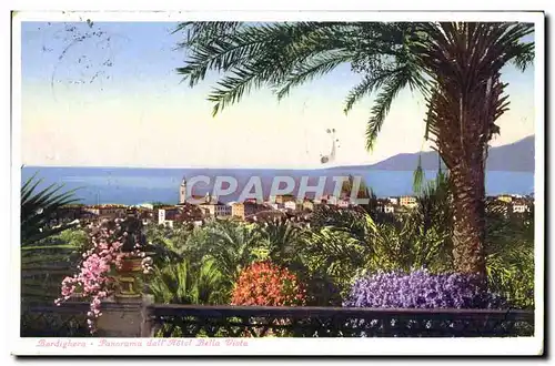 Ansichtskarte AK Bordighera Panorama dall Hotel Bella Vista