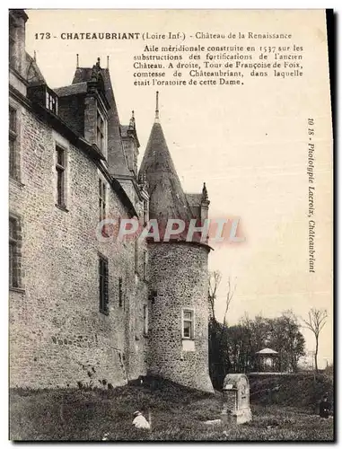 Cartes postales Chateaubriant Chateau de la Renaissance