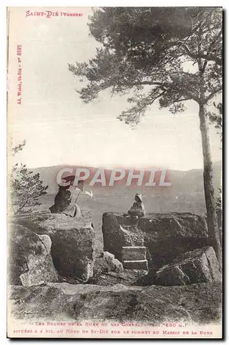 Cartes postales Saint Die Les roches de la Bure ou des Corbeaux