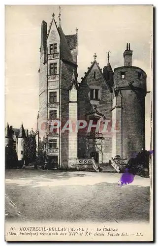 Cartes postales Montreuil Bellay Le Chateau