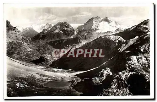 Cartes postales moderne Les Alpes de Savoie Le Lac Rond et le Col de la Vanoise