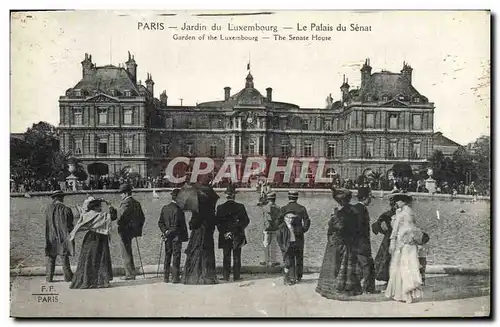 Cartes postales Paris du Luxembourg Le Palais du Senat