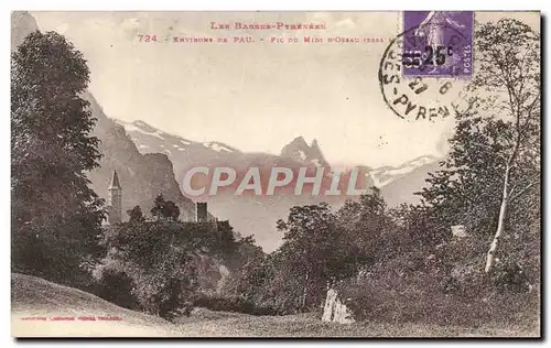 Cartes postales Environs de Pau Pic du Midi d&#39Ossau