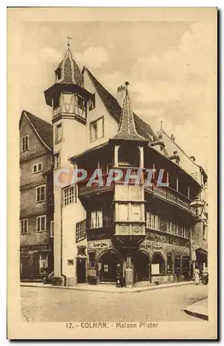 Cartes postales Colmar Maison Pfister