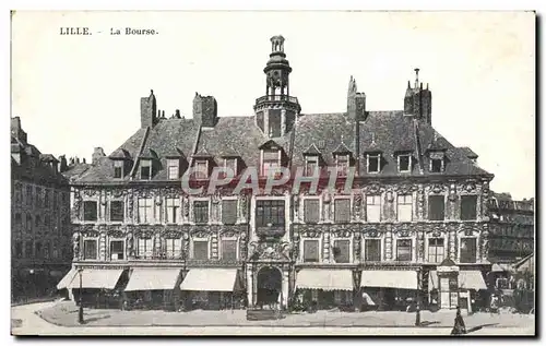 Cartes postales Lille La Bourse