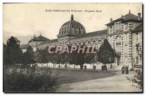 Cartes postales Asile National du Vesinet Facade Sud