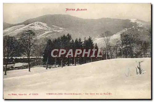Cartes postales Wesserling Un coin de la Vallee