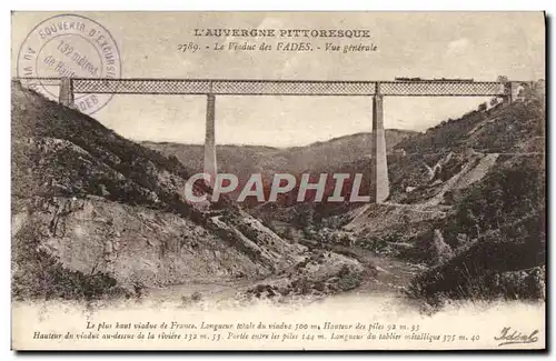 Cartes postales Le Viaduc des Fades Vue Generale