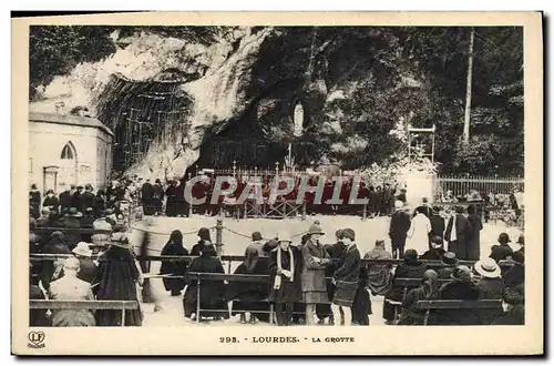 Cartes postales Lourdes La Grotte