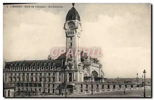 Cartes postales Limoges Gare de Limoges Benedictins