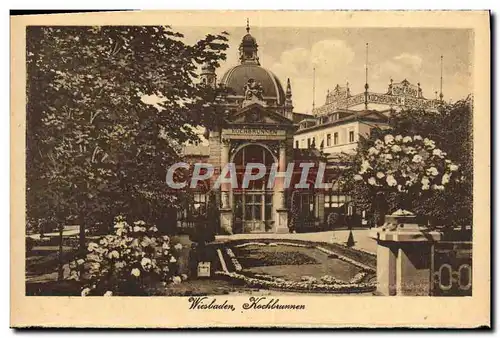 Cartes postales Wiesbaden Kochbrunnen