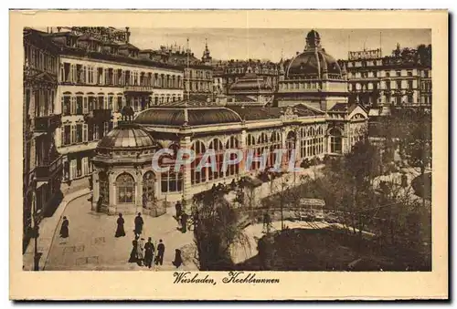 Cartes postales Wiesbaden Kochbrunnen