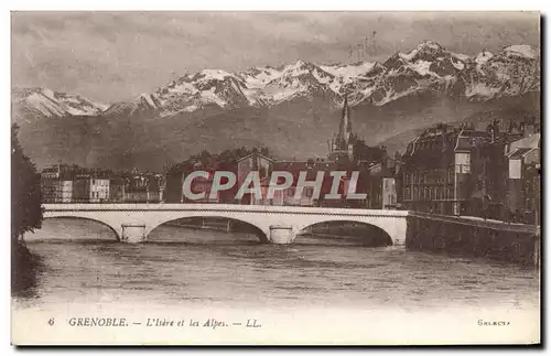 Cartes postales Grenoble L&#39Isere et les Alpes