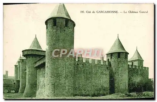 Cartes postales Cite de Carcassonne Le Chateau Comtal