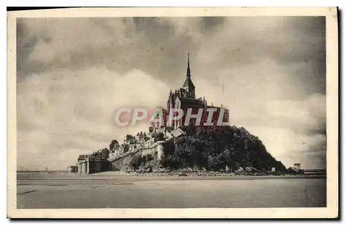 Ansichtskarte AK Abbaye Du Mont Saint Michel Face Nord Est