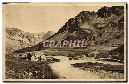 Ansichtskarte AK Col Du Lautaret L&#39Hotel des Glaciers Massif du Combeynot