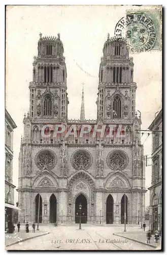 Cartes postales Orleans La Cathedrale