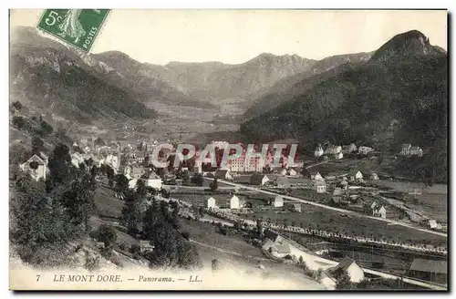 Cartes postales Le Mont Dore Panorama