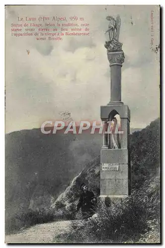 Cartes postales Le Laus Statue de l'Ange