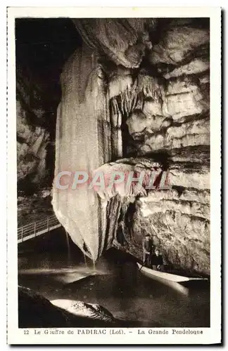 Cartes postales Le Gouffre de Padirac La Grande Pendeloque