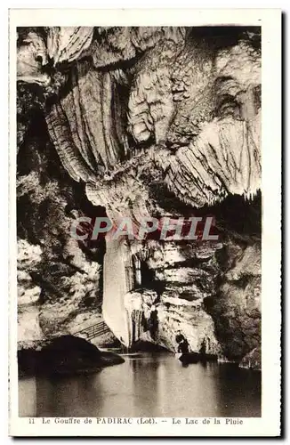 Cartes postales Le Gouffre de Padirac Le Lac de la Pluie