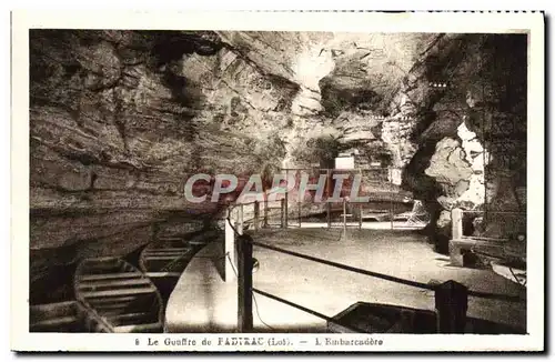 Cartes postales Le Gouffre de Padirac L'Bmbarcadere