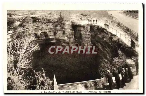 Cartes postales Le Gouffre de Padirac L'orifice Du Gouffre