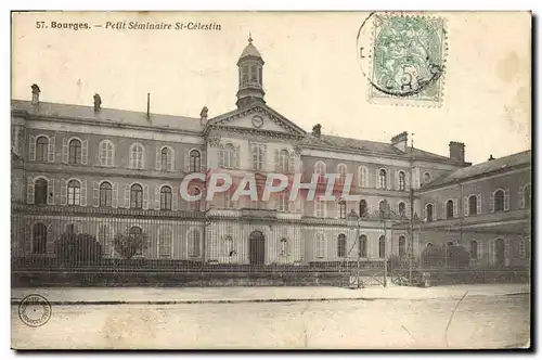 Cartes postales Bourges Pelit Seminaire St Celestin