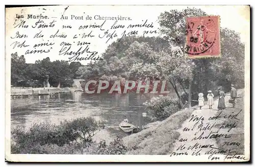 Ansichtskarte AK La Marne Au Pont de Chennevieres