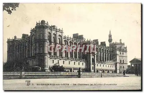 Cartes postales St Germain en Laye Le Chateau