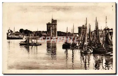 Cartes postales La Rochelle Barques de Peche Bateaux