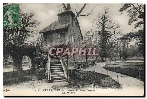 Cartes postales Versailles Hameau du Petit Trianon Le moulin