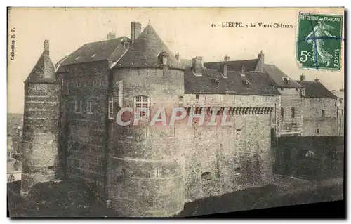 Cartes postales Dieppe Le Vieux Chateau