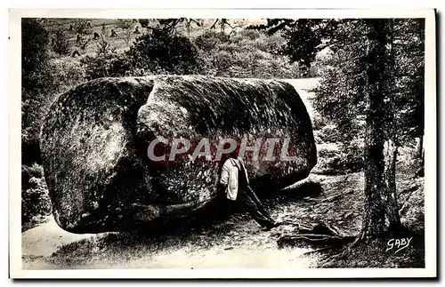 Cartes postales moderne La Huelgoat Le Rocher Tremblant