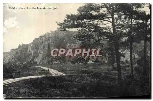 VINTAGE POSTCARD Mortain Rocks of Montjoie