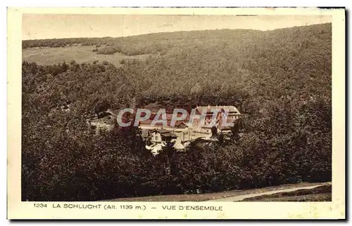 Cartes postales La Schlucht Vue d'ensemble