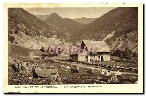 Cartes postales Vallee De LA Wormsa Spitzkoepfe Et Honeck