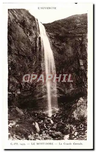 Cartes postales Le Mont Dore La Grande Cascade