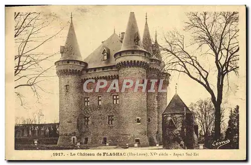 Cartes postales Le Chateau de Flaghac Aspect Sud Est