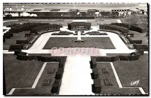 Cartes postales moderne Deauville Plage Fleurie Les jardins