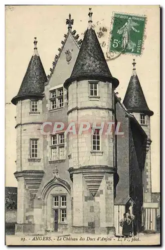 Cartes postales Angers Le chateau des ducs d&#39Anjou