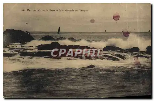 Cartes postales Penmarch La Barre de Saint Guenele