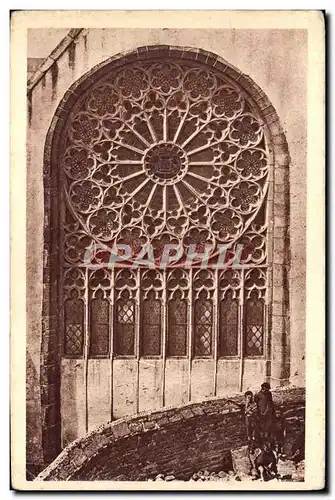 Cartes postales Morlaix Ancienne Eglise Des Jacobins La grande rosace du musee