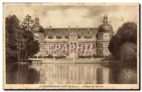 Ansichtskarte AK St Georges Sur Loire Chateau de Serrant