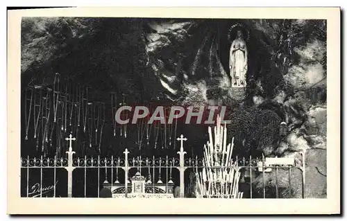 Cartes postales Lourdes La Grotte Miraculeuse