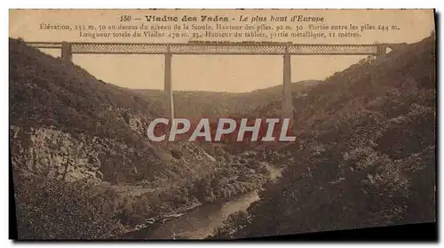 Cartes postales Viaduc Des Fades