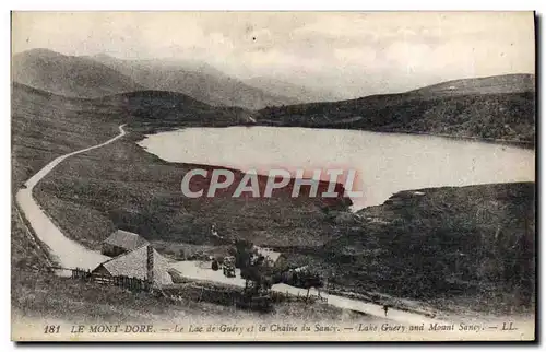 Ansichtskarte AK Le Mont Dore Le Lac Guery et la Chaine du Sancy